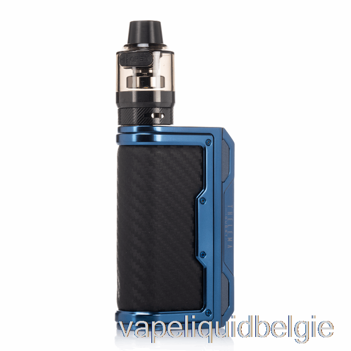 Vape Smaken Lost Vape Thelema Quest 200w Starterkit Blauw / Koolstofvezel